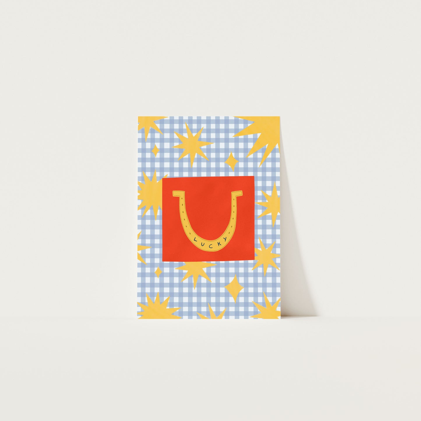Lucky Horseshoe Art Print