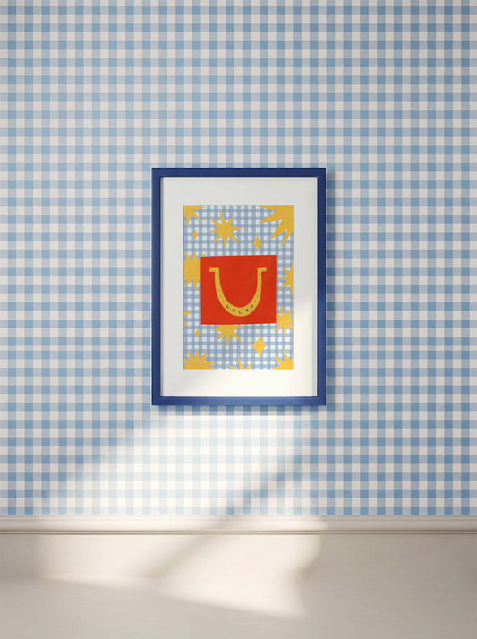 Lucky Horseshoe Art Print