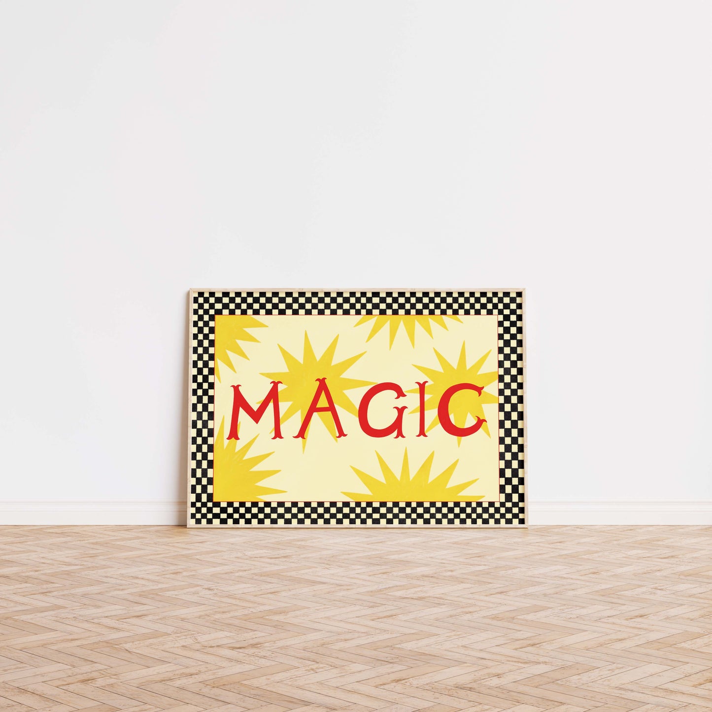 Typography Magic Art Print