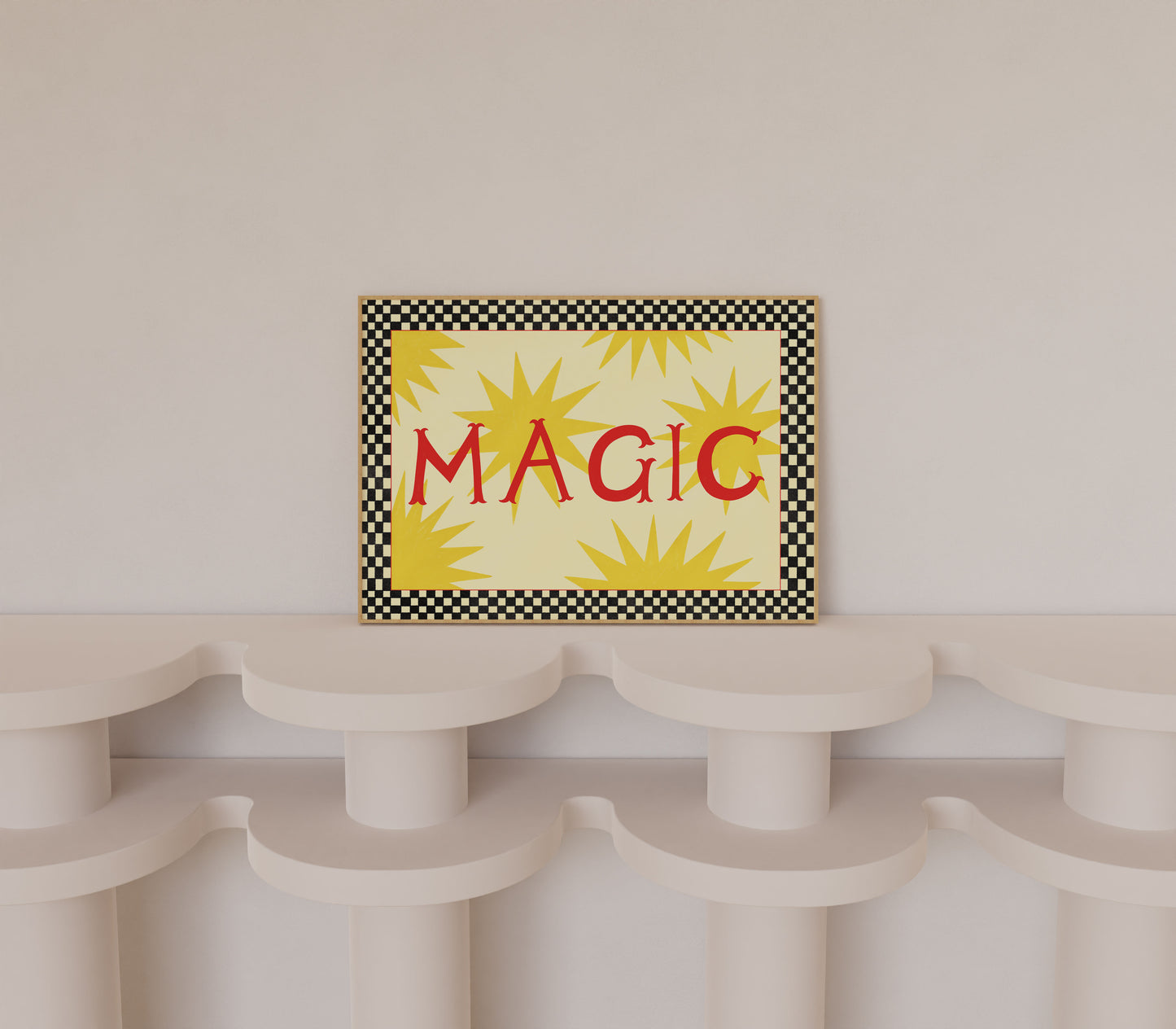 Typography Magic Art Print