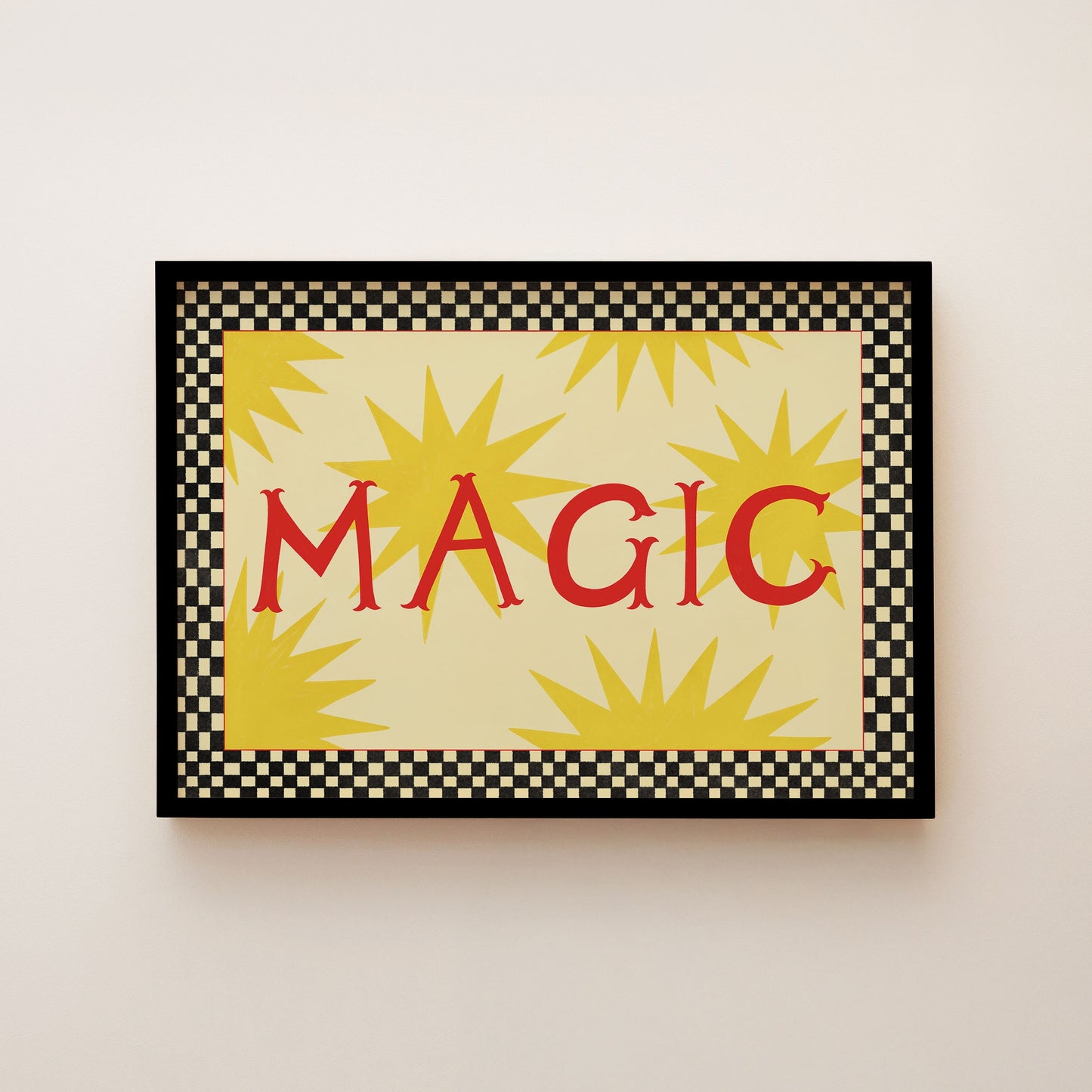 Typography Magic Art Print