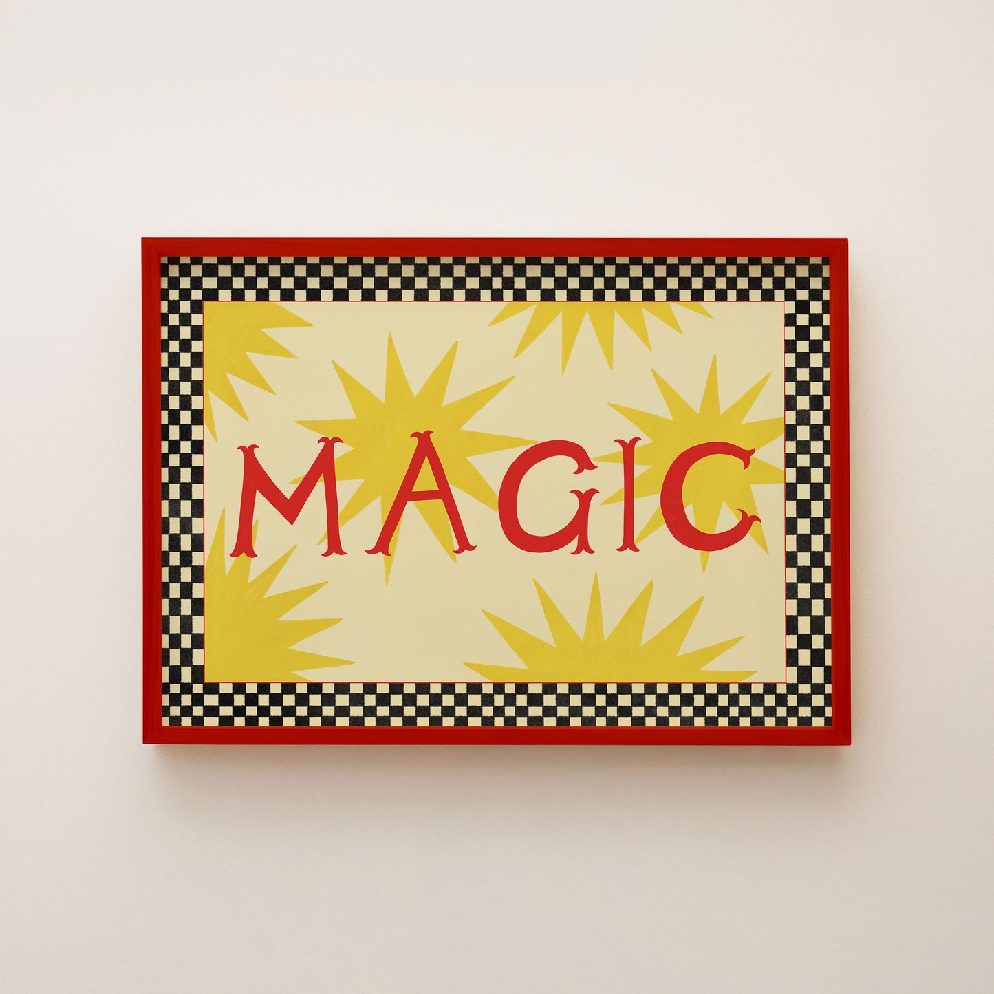 Typography Magic Art Print