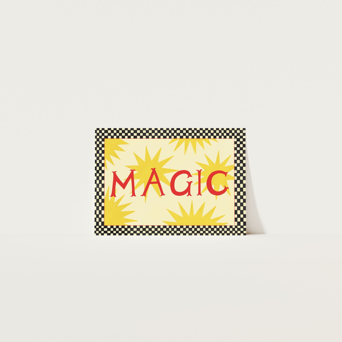 Typography Magic Art Print