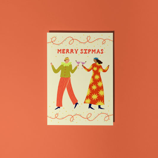 Merry Sipmas Christmas Card