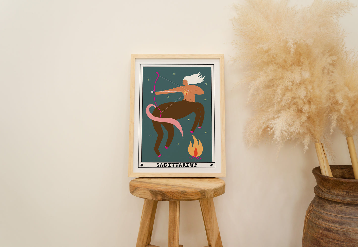 Tarot Sagittarius Art Print