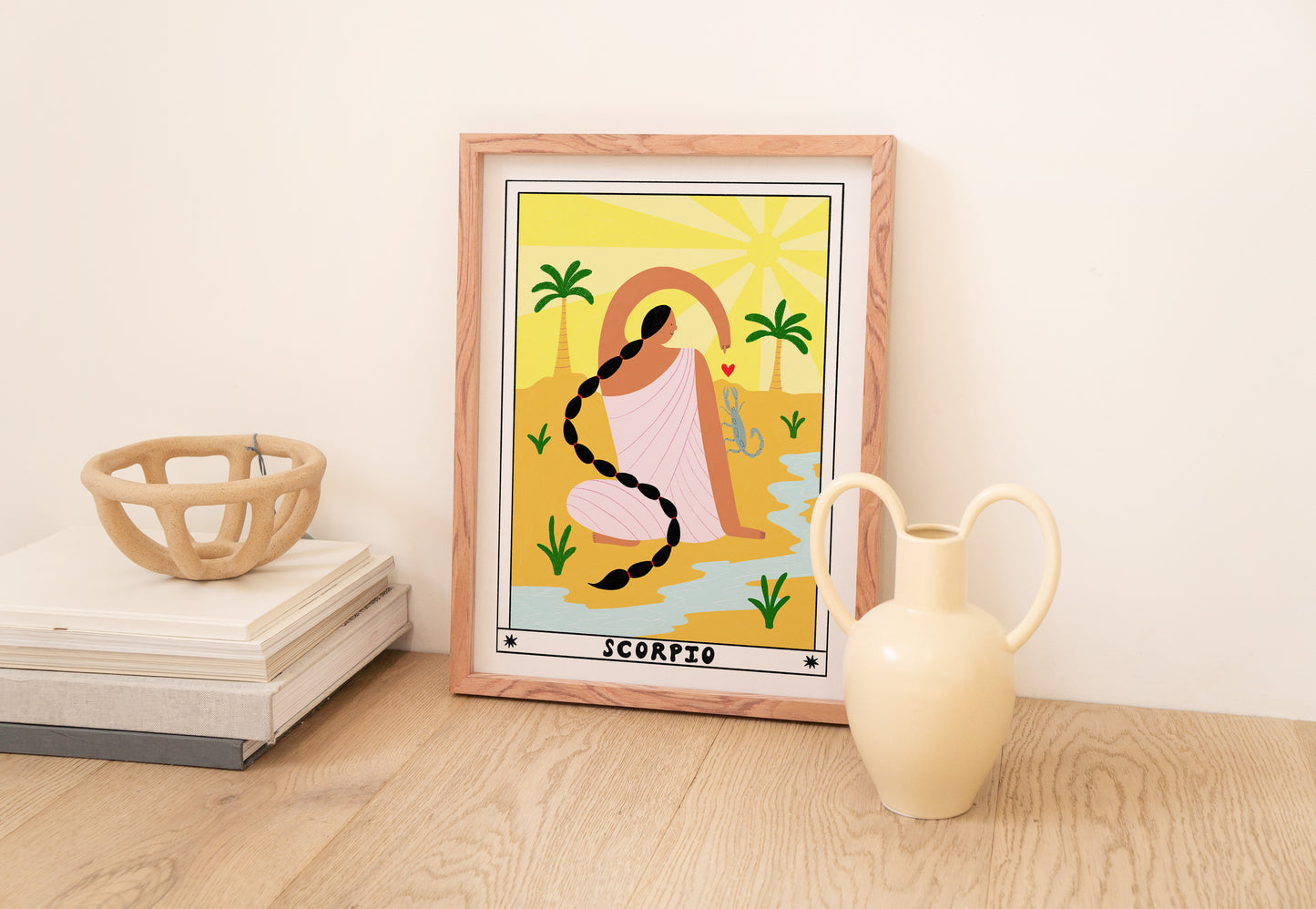 Tarot Scorpio Art Print