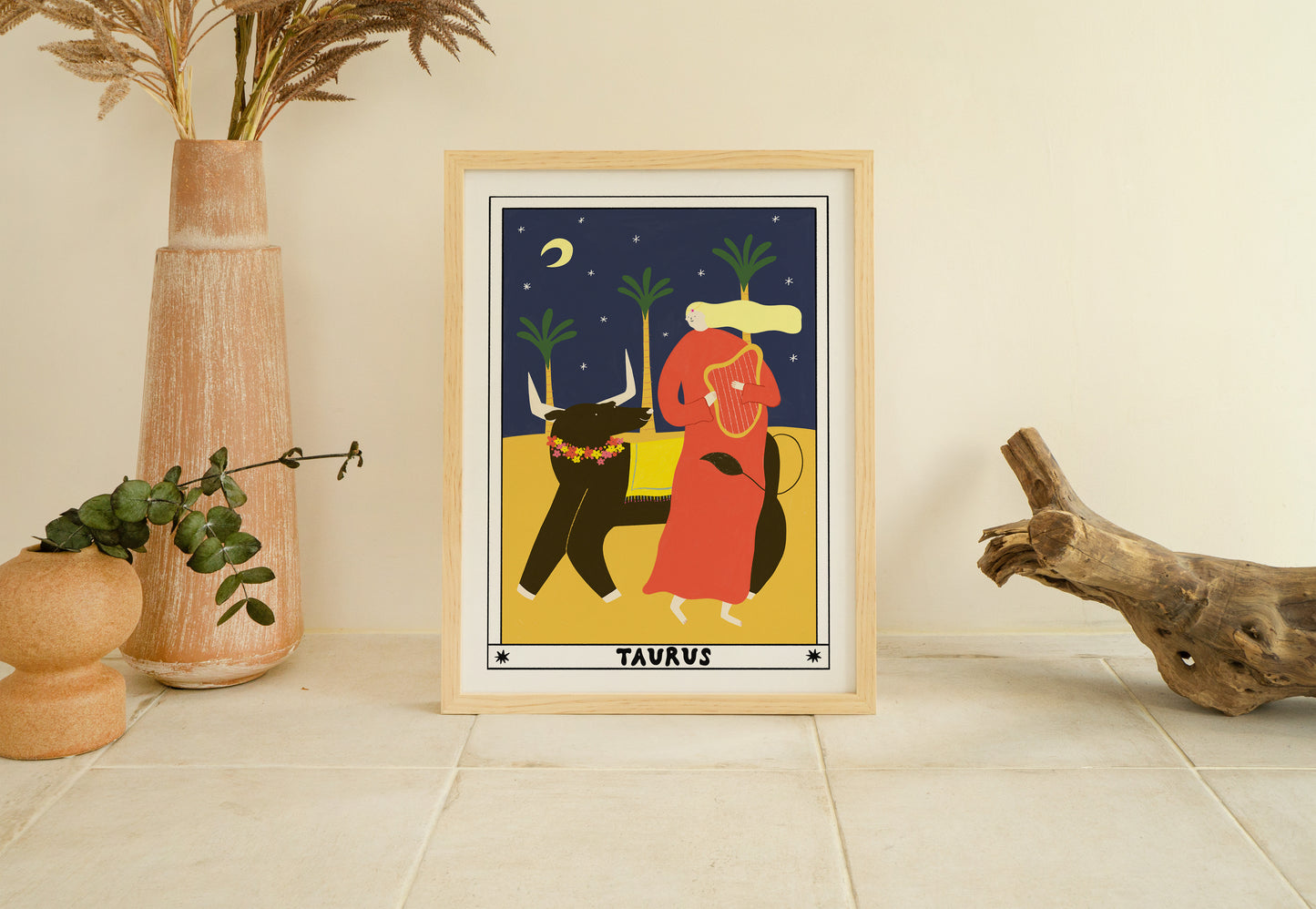Tarot Taurus Art Print