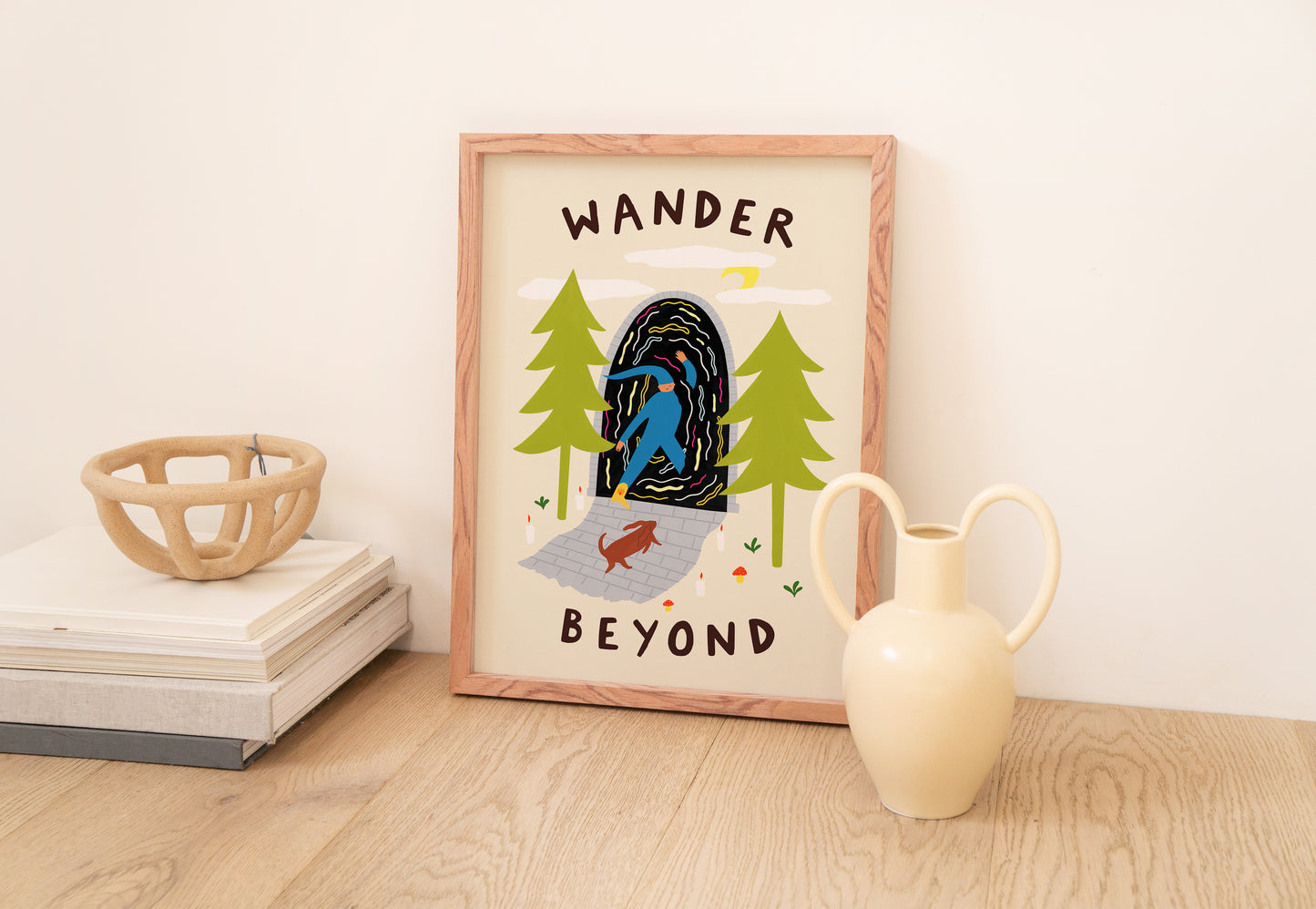 Wander Beyond Art Print