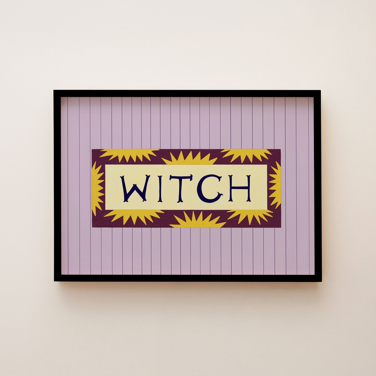 Landscape Witch Art Print