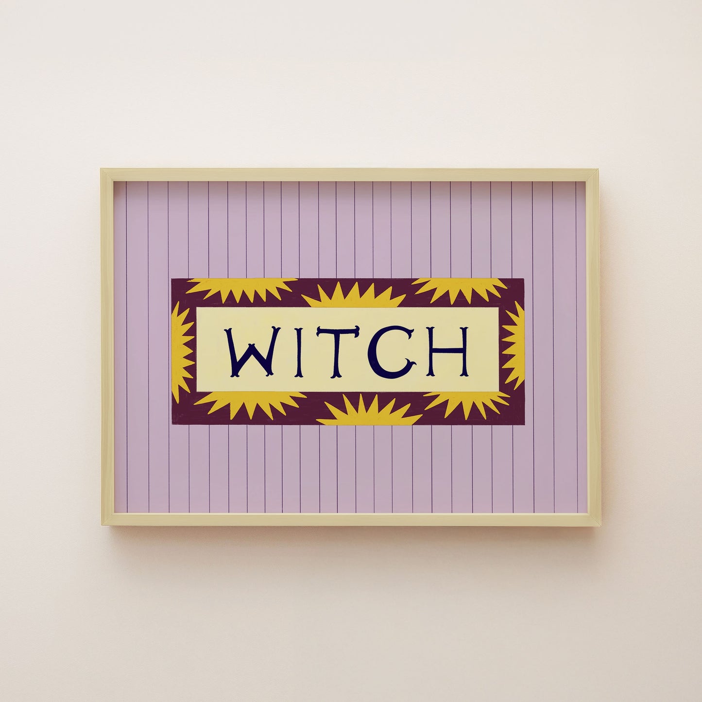 Landscape Witch Art Print