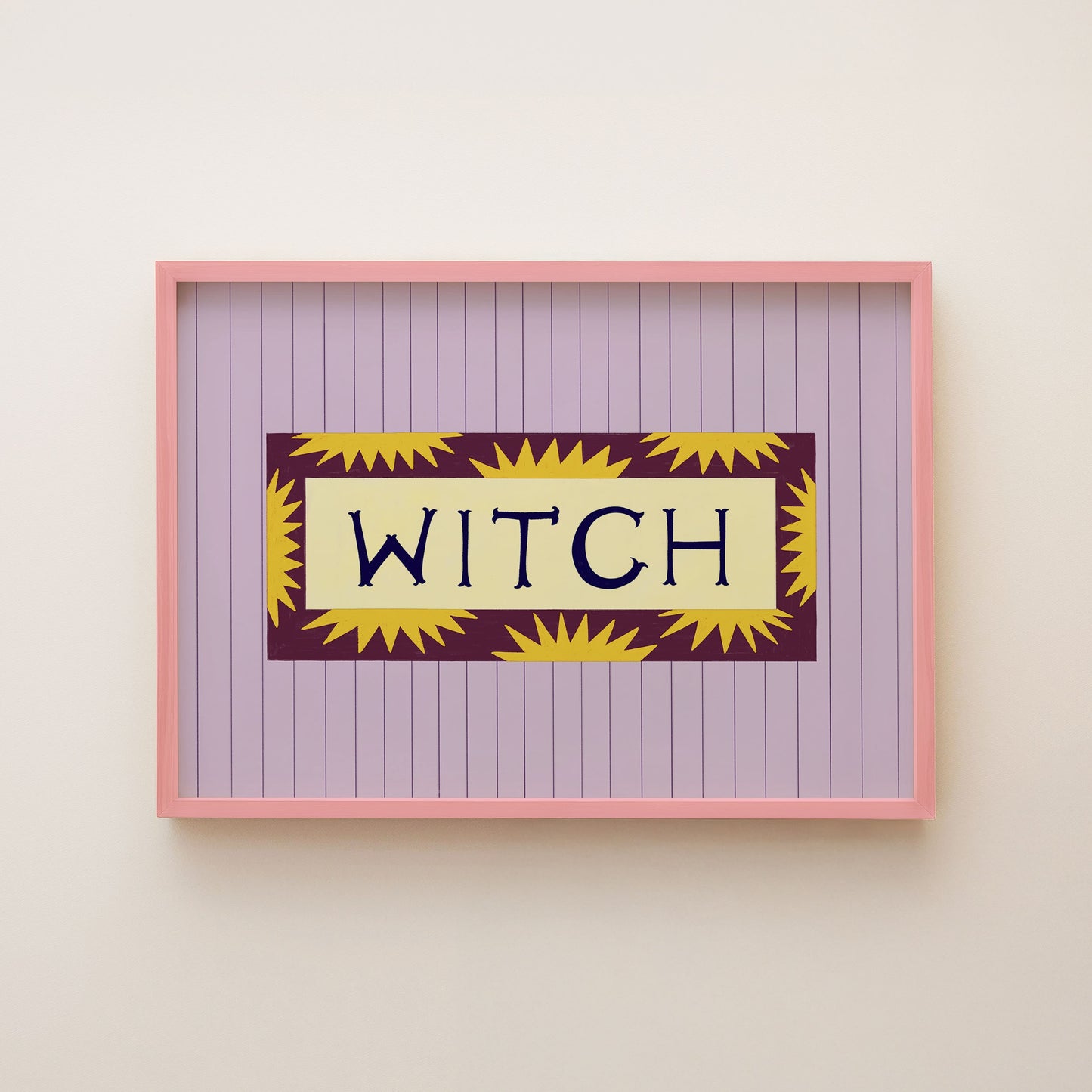 Landscape Witch Art Print
