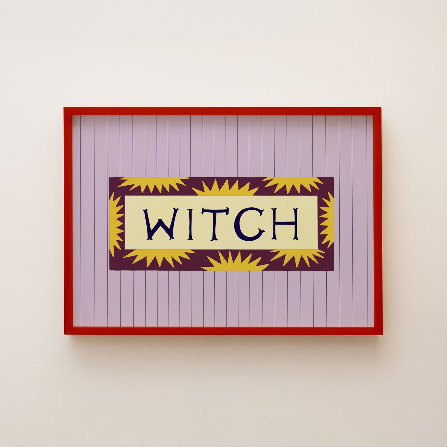 Landscape Witch Art Print