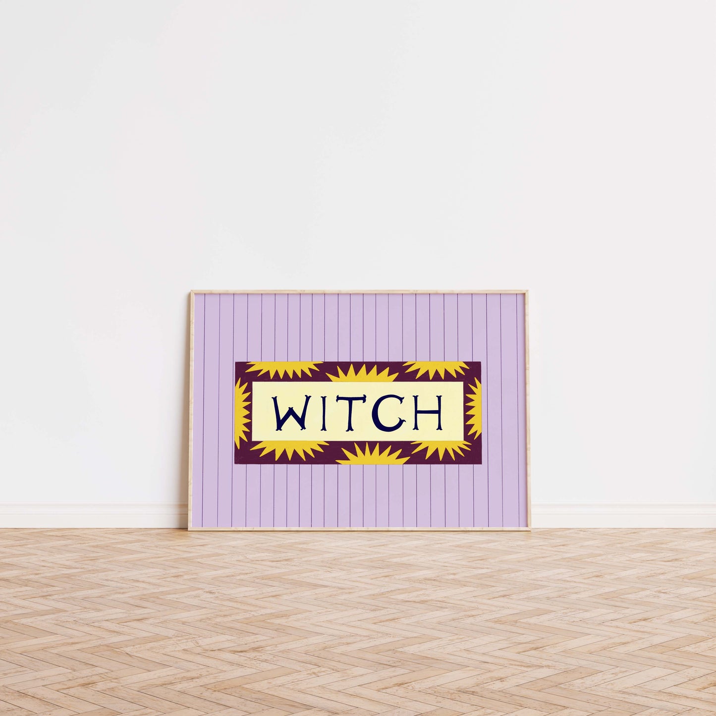 Landscape Witch Art Print