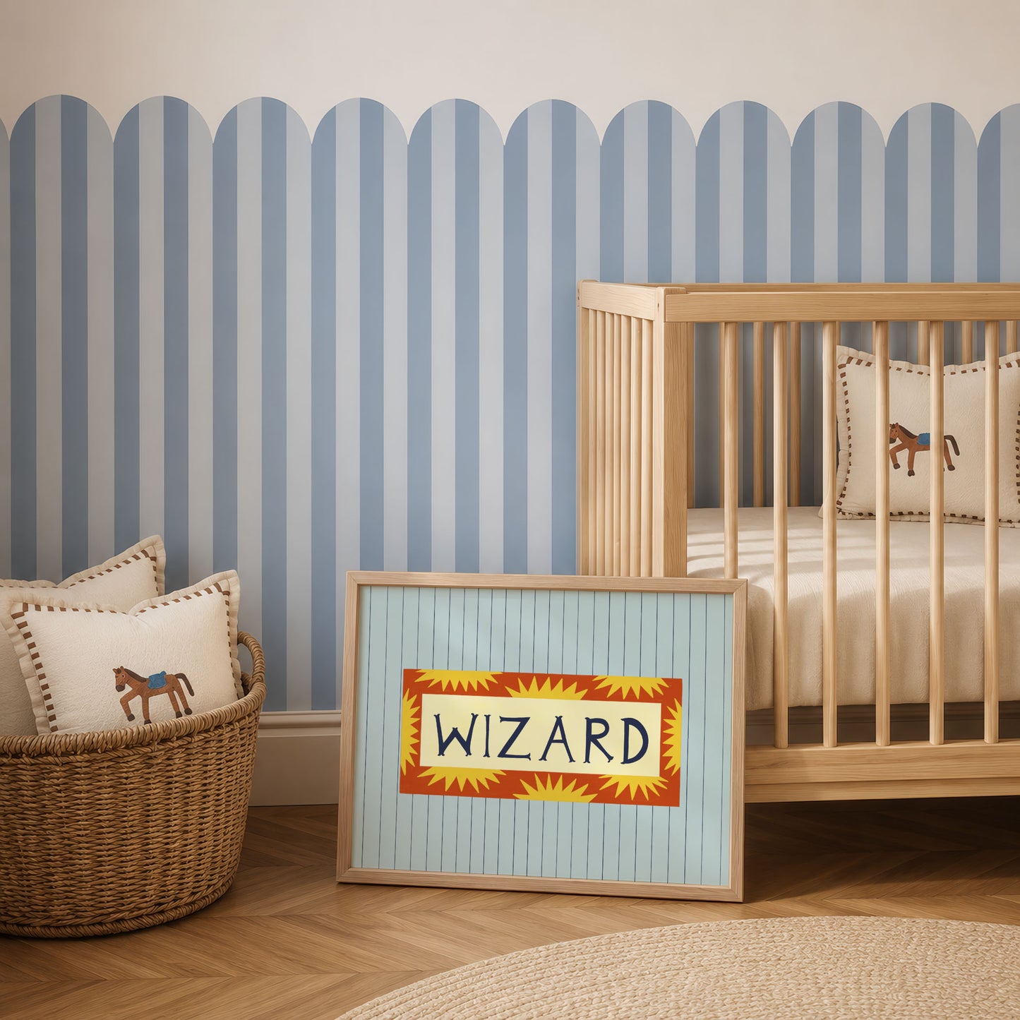 Landscape Wizard Art Print