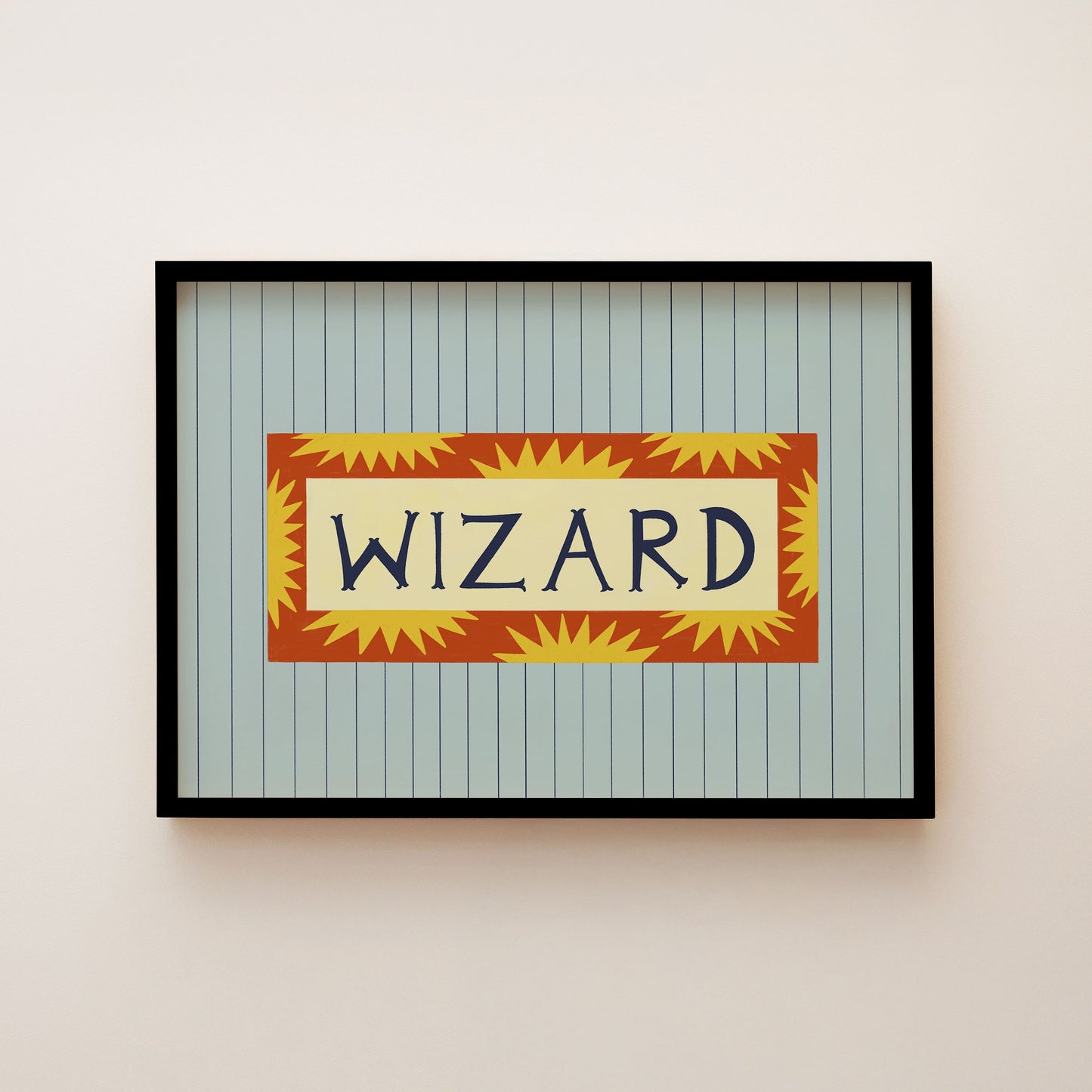 Landscape Wizard Art Print