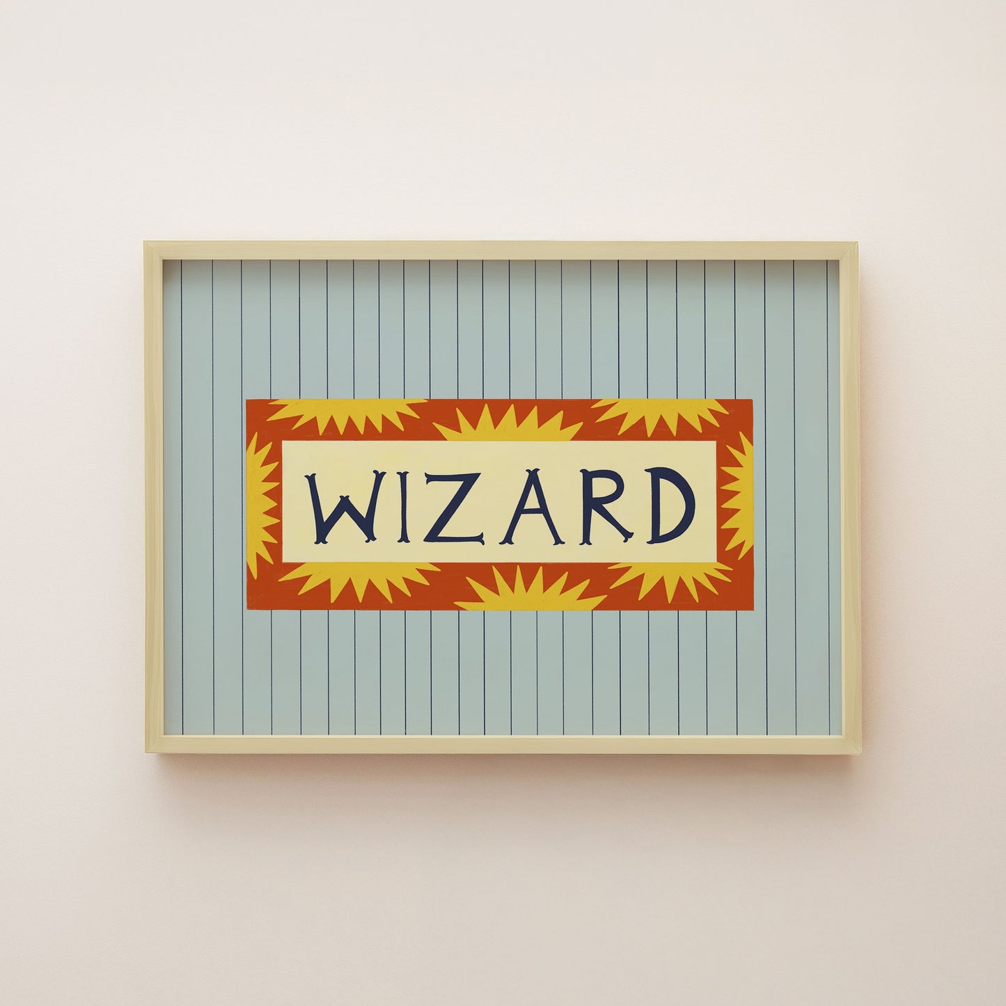 Landscape Wizard Art Print