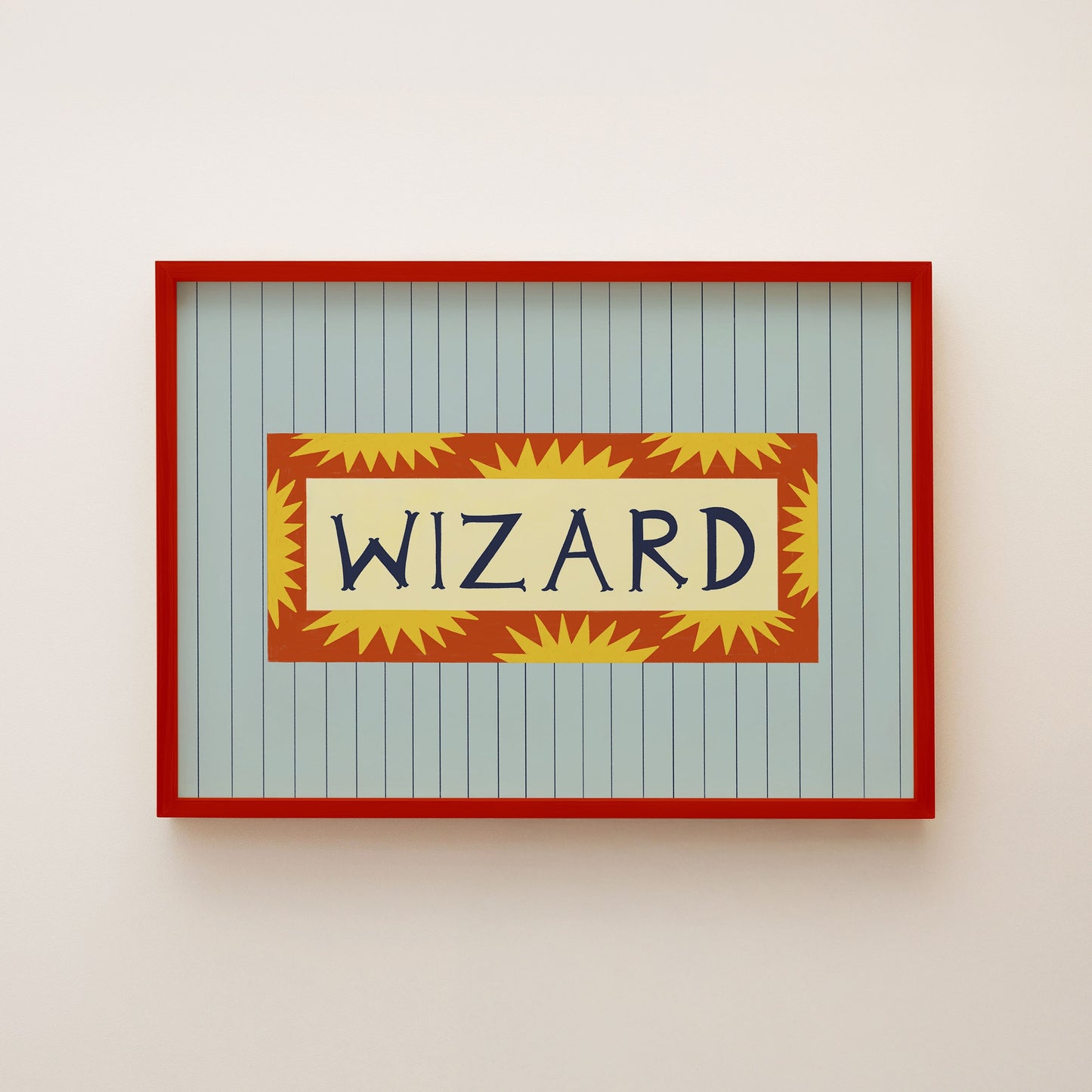 Landscape Wizard Art Print