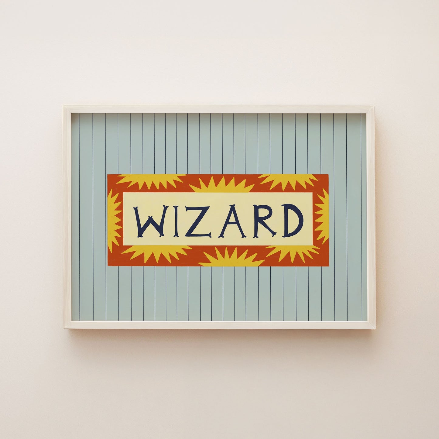 Landscape Wizard Art Print