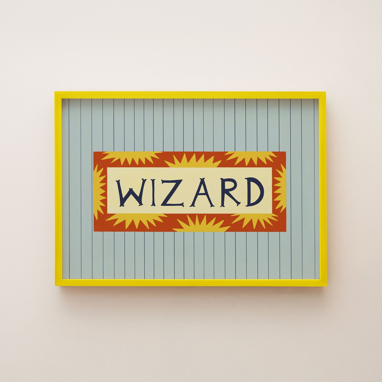 Landscape Wizard Art Print