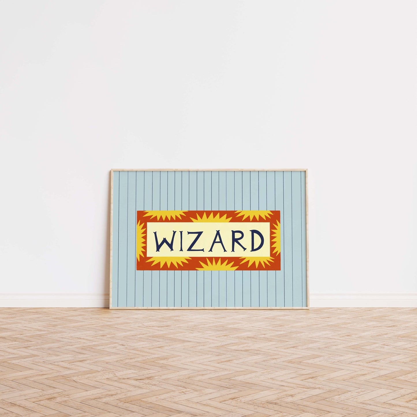 Landscape Wizard Art Print