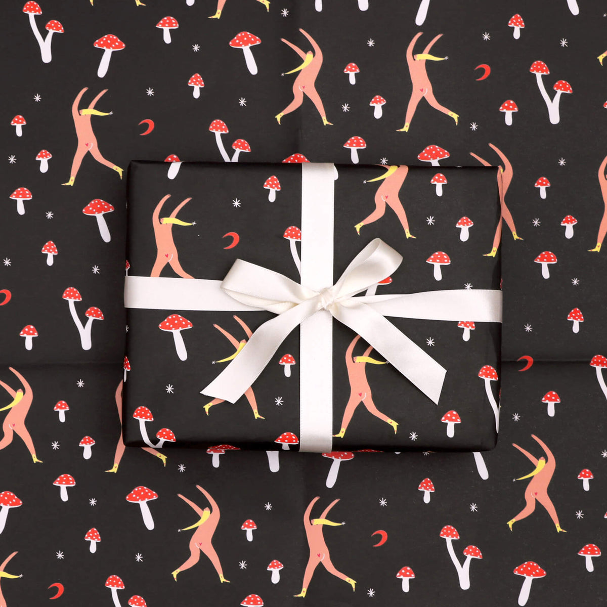 Mushroom Wrapping Paper - 5 Sheets